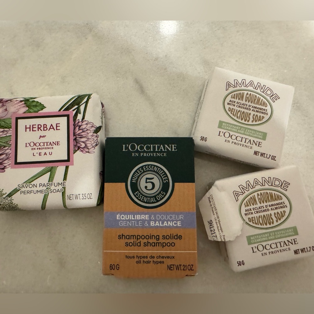 Loccitane Solid Soap Bundle